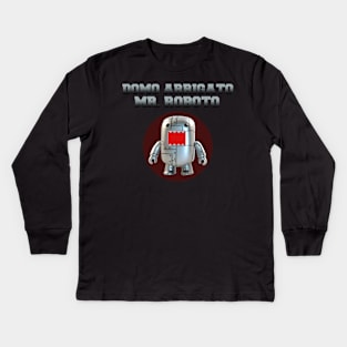 domo arrigato mr roboto Kids Long Sleeve T-Shirt